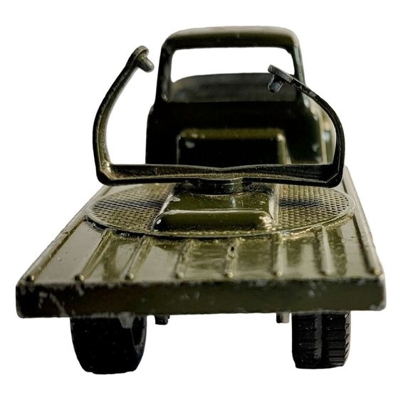 Vintage Metal Tootsie Toy Army Truck Chicago 24 USA - Picture 4 of 7